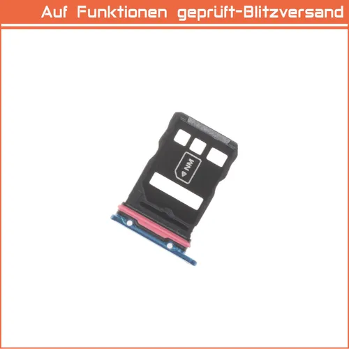 Für Huawei P40 Pro Sim Karten Tray Halter Schlitten Schublade Sim Tray Blau