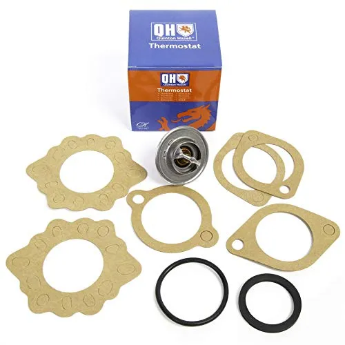 QUINTON HAZELL QTH102K Thermostat Kühlmittel Kühlwasserthermostat mit Dichtung 88°C Kompatibel mit VW Golf IV Schrägheck 1J1 03G121113 050121113C 105E8575