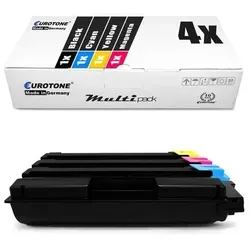 Eurotone 4 Lasertoner ersetzt Kyocera TK-5280K 1T02TW0NL0 TK-5280C 1T02TWCNL0 TK-5280M 1T02TWBNL0 TK-5280Y 1T02TWANL0