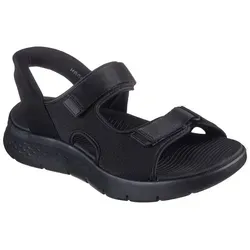 Skechers Herren Sandale Go Walk Flex SD Easy Entry schwarz 45 EU - Bequeme Herren Sandale in Größe 45, ideal für Freizeit und Sport. Mit praktischem Klettverschluss und atmungsaktiven Materialien für hohen Tragekomfort.