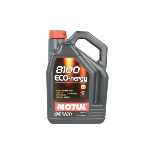 MOTUL 8100 Eco-nergy 5W30 Motoröl 5L - Hochwertiges Motoröl für optimale Leistung und Schutz, speziell für moderne Motoren, mit geprüfter Qualität und hervorragender Viskosität.