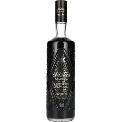 Antica Sambuca Lakritzlikör 38% Vol. 0,7l - Antica Sambuca Lakritzlikör vereint die italienische Tradition mit einem intensiven Lakritzgeschmack. Ideal für puren Genuss oder in Cocktails, bietet dieser edle Likör ein besonderes Geschmackserlebnis für anspruchsvolle Genießer.