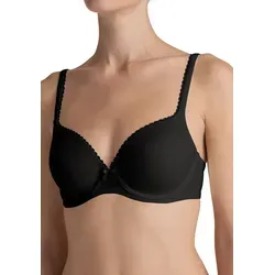 Triumph Perfectly Soft WHP Damen T-Shirt-BH, Schwarz, 85C - Funktionsunterwäsche mit idealer Passform und Komfort, flexible gepolsterte Cups sorgen für eine unsichtbare Silhouette unter der Kleidung.