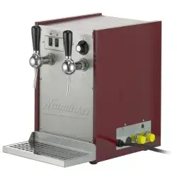 Neumärker Heiße Spitze Glühwein Durchlauferhitzer 00-70342K, 2 Hähne - Multikocher für die schnelle Ausgabe von heißen Getränken, ideal für Gastronomie mit 100 Litern pro Stunde und einfacher Handhabung dank integrierter Förderpumpe.