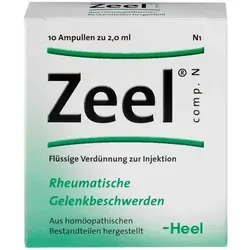 Zeel compositus N Ampullen - 2,0 ml - Praktische Ampullen zur Unterstützung bei Beschwerden des Bewegungsapparates, ideal für die Anwendung durch Fachpersonal.