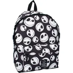 Nightmare Before Christmas Rucksack Scream King 43 cm - Schwarz - Stylischer Rucksack mit Allover-Print von Jack Skellington, perfekt für Schule und Freizeit. Verstellbare Schulterriemen und geräumiges Hauptfach bieten hohen Tragekomfort und ausreichend Platz für Ihre Essentials.