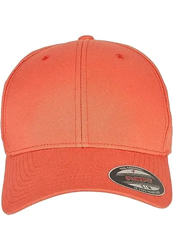Flexfit Unisex Cap Wooly Combed, Unisex Baseballkappe, Youth, spicyorange