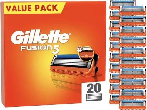 Gillette Fusion 5 Rasiermesser Vorteilspack - 20 Stück