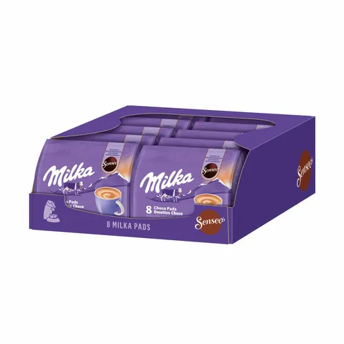 Senseo Milka Choco Pads 10erSet Schokoladen Kakaogetränk Kaffeepads 80 Portionen