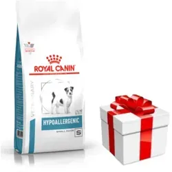 ROYAL CANIN Hypoallergenic Small Dog HSD24 1kg  + Überraschung für den Hund