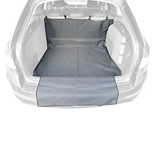 LANCO Automotive Premium Kofferraummatte 2-Teilig | LI-8911 | Multifunktional | Ca. 145 x 115 cm + 79 x 63cm | Perfekter Schutz für Ihren Kofferraum, Ladekante und Innenraum | Qualität Made in EU