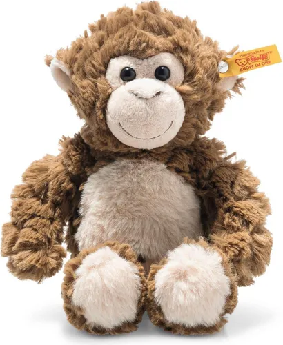 Steiff Bodo Affe 30 cm – Kuscheltier aus weichem Plüsch - Stofftier & Teddybär, der 30 cm große Bodo Affe ist waschmaschinenfest und der perfekte Kuschelpartner für Kinder.
