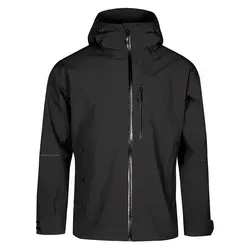 Halti Funktionsjacke ''Staala'' - Wasserdichte XL-Variante - Hochwertige Funktionsjacke in Schwarz, ideal für Outdoor-Aktivitäten. Mit recyceltem Polyester, atmungsaktiv und reflektierenden Details für mehr Sicherheit.