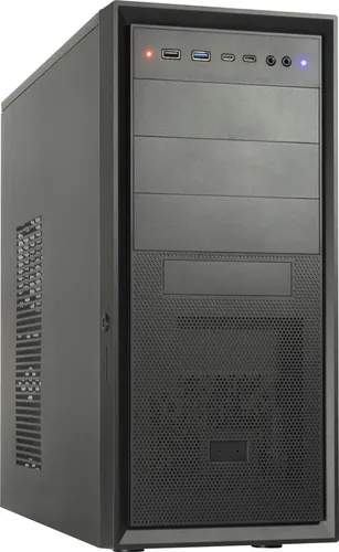 Inter-Tech IT-8862 Plaid Case ATX - Stylisches PC-Gehäuse - Modernes ATX-Gehäuse mit elegantem Design, ideal für eine individuelle PC-Konfiguration und optimale Kühlung.