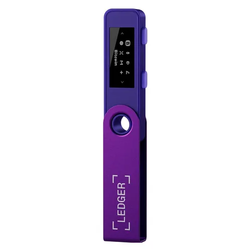 LEDGER SAS Nano S Plus Krypto Hardware Wallet - USB-Stick mit branchenführender Sicherheit für die Speicherung von über 1000 Kryptowährungen und NFTs, ideal für den sicheren Start Ihrer Krypto-Reise.