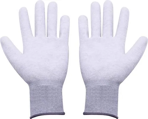 Quadrios ESD-Handschuh Kleider-Größe: M Polyamid, Polyurethan