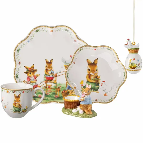 Villeroy & Boch Annual Easter Edition-Set 2026 - Stilvolles Oster-Set von Villeroy & Boch: 5 exquisite Premium Porcelain Teile, ideal zur Erweiterung Ihrer Sammlung und für festliche Anlässe. Handwäsche empfohlen für langanhaltende Freude.