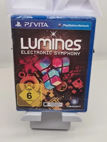 Lumines Electronic Symphony für Sony PlayStation Vita - Sammleredition - Klassisches Musik-Puzzle-Spiel von Ubisoft, erschienen 2012, ideal für Sammler und Fans von PlayStation Vita.