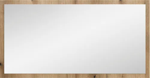 HOME AFFAIRE Spiegel "TATIO" 106x55 cm in Evoke Oak Optik - Eleganter rechteckiger Spiegel mit großer Spiegelfläche, ideal für jeden Raum. FSC-zertifizierter Holzwerkstoff sorgt für stabilen Halt und ansprechende Optik. Einfache Selbstmontage mit Anleitung.