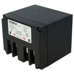 EXTENSILO Akku Ersatz für Zucchetti Typ B, 110Z03700A für Rasenmäher (10500mAh 25,2V Li-Ion)