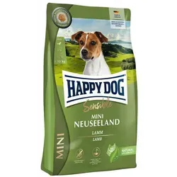 Happy Dog Mini New Zealand 4 kg - Trockenfutter für kleine Hunde bis 10 kg, hochwertige Zutaten und Rabatt für Stammkunden 3%