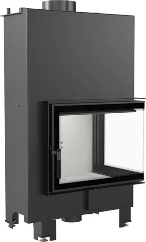 Kratki Kamineinsatz MBZ 13 – Wasserführender Eck-Kamineinsatz für modernes Wohnen - Kaminöfen mit 13 kW Nennwärmeleistung, ökologisch effizient und ideal für moderne Wohnräume. Integrierte Wassertasche für Heizungsunterstützung und große Brennraumgröße für Holzscheite bis 50 cm.