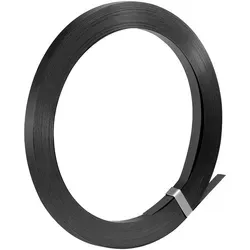 VEVOR Umreifungsstahlband 19 mm x 0,55 mm, 91 m - Werkzeugzubehör mit 775,6 kg Bruchfestigkeit, ideal für sichere Palettenverpackungen und vielseitigen Einsatz in Fabriken und Logistik.