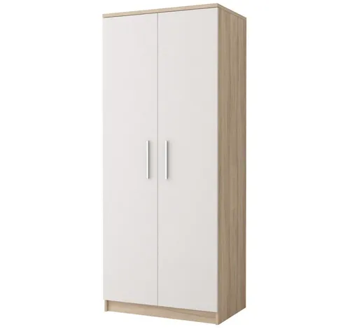 MOEBLO Drehtürenschrank MARSALA 2D - Drehtürenschrank 2-türig mit praktischem Design und viel Stauraum für Kleidung, ideal für Schlafzimmer und Flur. Genießen Sie Ordnung und Übersicht mit hochwertiger Verarbeitung und 2 Jahre Garantie.