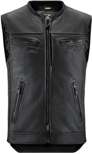 Alpinestars Tech-Air 3 V2 Leder Airbag Weste XS - Sportliche Motorradweste mit innovativem Airbagsystem für zusätzlichen Schutz. Wasserdichtes, hochwertiges Leder und integriertes Bluetooth sorgen für Komfort und Sicherheit beim Fahren.