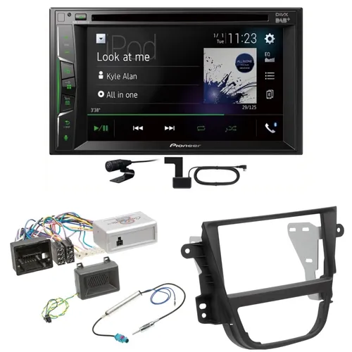 Pioneer AVH-A3200DAB Autoradio mit Bluetooth und DAB+ für Opel Mokka A - Modernes 2-DIN Autoradio mit Bluetooth und DAB+ für besten Empfang. Integrierte Freisprecheinrichtung und Touchscreen für einfache Bedienung.