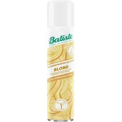 Batiste Trockenshampoo mit Farbe - Blond 200 ml - Das Batiste Trockenshampoo für blondes Haar belebt und frischt auf, während es einen Hauch von Farbe verleiht. Ideal für zwischen den Haarwäschen oder auf Reisen, für ein gepflegtes Erscheinungsbild.