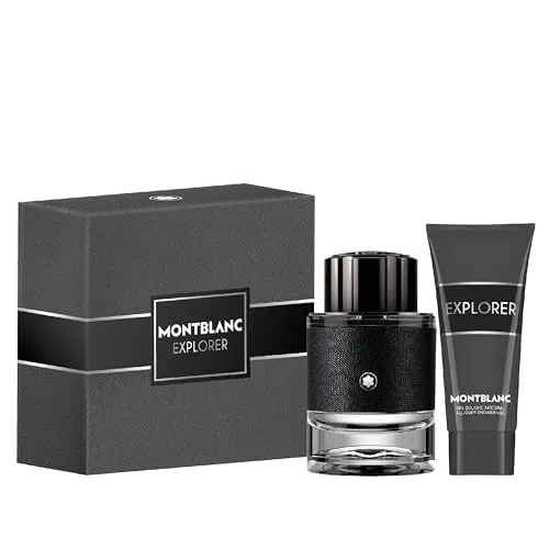 Montblanc Explorer 50 ml Eau de Parfum Duftset - Attraktives Duftset mit 50 ml Eau de Parfum und 100 ml Duschgel. Erleben Sie eine olfaktorische Reise mit holzig-aromatischen Noten, perfekt für besondere Anlässe und tägliche Pflege.