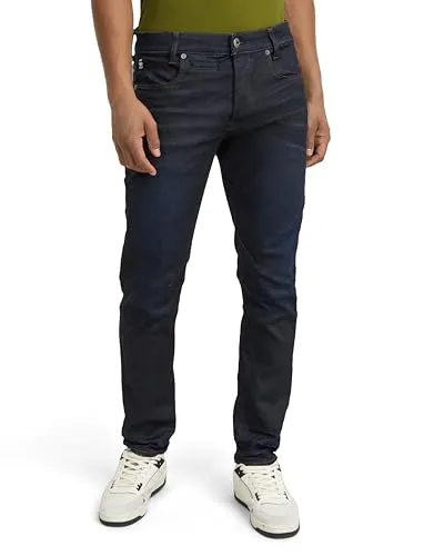 G-STAR RAW Herren D-STAQ 5-Pocket Slim Jeans - Stylische Slim Jeans mit schmal zulaufendem Bein, ideal für einen modernen Look und perfekten Sitz.