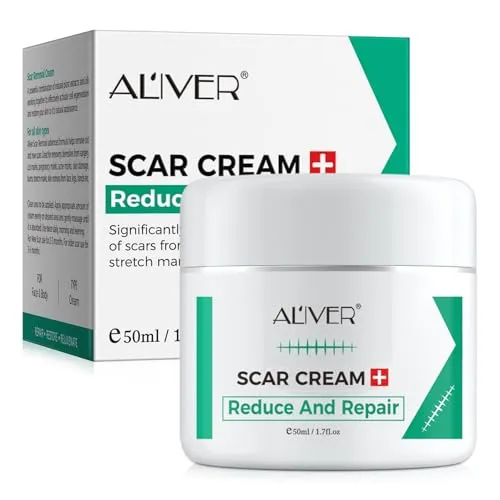 P-Beauty Narbencreme 50ml - Narbengel & Narbensalbe für Gesicht & Körper aus Pflanzenextrakten & pflegenden Ölen - Narbenpflege OP Narben, Aknenarben, Dehnungsstreifen - Narben Reduktion Creme