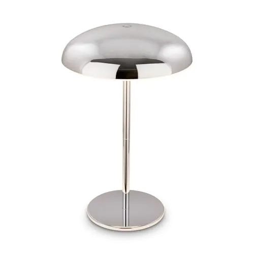 Briloner LED Tischlampe Kabellos 30,5 cm - Moderne LED Tischlampe mit IP44 Schutz, kabellos und dimmbar – ideal für jedes Zimmer, energieeffizient und mit Touch-Funktion für einfache Bedienung.