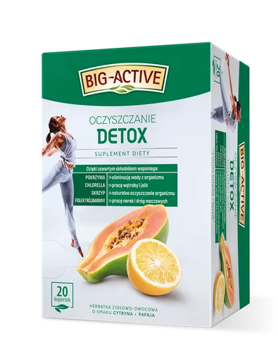 Big-Active - DETOX Oczyszczanie. (Suplement Diety), (20 torebek x 5900956700526