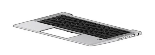 HP M36413-031 Tastatur mit Hintergrundbeleuchtung - Notebook Tastaturen, UK Englisch Layout, ideal für komfortables Tippen bei schwachem Licht dank der praktischen Hintergrundbeleuchtung.