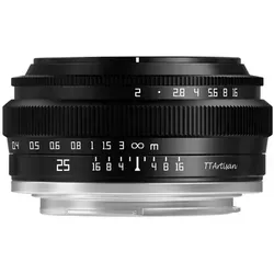 TTARTISAN 25mm 1:2 Sony E - Manuelles Objektiv mit Zugabe - Objektive, hochwertiges manuelles Fokus-Design für kreative Fotografie mit zusätzlichem Zubehör für noch mehr Möglichkeiten.
