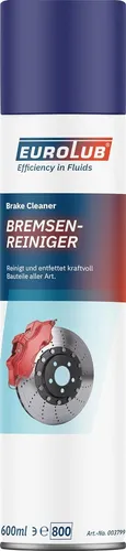 Eurolub Bremsen/Kupplungs-Reiniger 003799 - Effektive Reinigung für sicheres Fahren - Autoteile - Der Eurolub Bremsen/Kupplungs-Reiniger entfernt zuverlässig Bremsstaub und Öl, sorgt für optimale Bremsleistung und erhöht die Sicherheit.