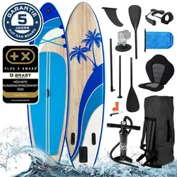 SUP Board aufblasbar TROPIC 320 Wave – Stabilität und Komfort - Maximale Stabilität und Kontrolle für jedes Gewässer! Das TROPIC 320 Wave SUP Board überzeugt mit seiner hohen Steifigkeit dank moderner Drop-Stitch-Technologie und umfangreicher Ausstattung für besten Fahrkomfort.