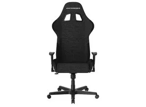 DXRacer Gaming-Stuhl Formula Gaming Chair Regular L - Gaming-Zubehör, wasserabweisender Stoff und ergonomisches Design für stundenlangen Komfort beim Spielen.