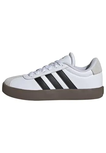 adidas Sportswear VL COURT 3.0 K Sneaker - Weiß 38,5 - Stylische Sneaker in Weiß, Größe 38,5, mit rutschfester Gummisohle für optimalen Halt und Komfort im Alltag.