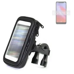 K-S-Trade für Vodafone Smart N10 Smartphone-Halterung, (Fahrrad-Halterung Handy-Halterung Halter Lenkstange) schwarz
