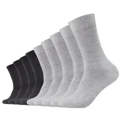 Camano Socken 9er Pack grau 43/46 - Herrensocken, 9er Pack in light grey melange, aus bequemer Baumwoll-Mischung mit Fußfrottee für optimalen Tragekomfort.
