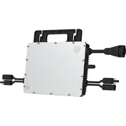 Hoymiles HMS-600-2T Microinverter - Hochleistungswechselrichter - Wechselrichter für Balkonkraftwerke, mit bis zu 96,7% Wirkungsgrad und einfacher Installation. Ideal für zwei Solarpanels mit bis zu 405W, für hohe Sicherheit und Zuverlässigkeit.