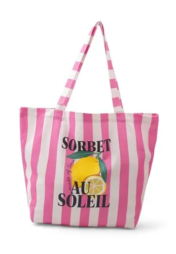 Street One Studio Canvas Shopper mit Streifenmuster multicolor A