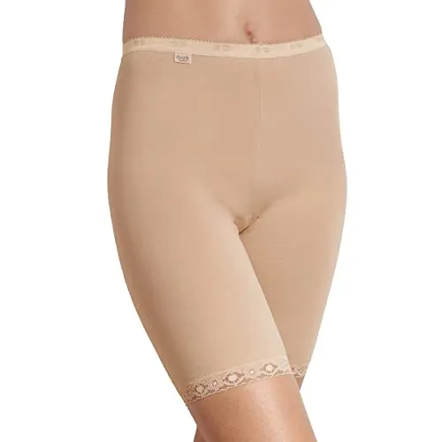 Sloggi Damen Unterhose Basic+ Long, 44, Skin