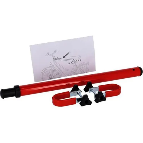 XLC Rahmenadapter für Heckträger für Tiefeinsteiger/BMX - Sonstiges Fahrradzubehör, sicherer Transport von Low-Frame-Fahrrädern und BMX mit einem max. Gewicht von 17 kg, ideal für vielseitige Nutzung.