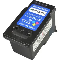 Ampertec Tinte für Canon CL-541XL 3-farbig (20ml) - Druckerpatronen mit hohem Druckvolumen, 20ml Inhalt, hergestellt in Deutschland, kompatibel mit mehreren Canon Pixma Modellen für brillante Druckergebnisse.