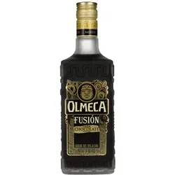Olmeca Fusión Dark Chocolate Flavour 20% Vol. 0,7l - Feiner Tequilalikör mit Schokoladengeschmack, ideal für kreative Genussmomente. Perfekt zu Kaffee oder Eis – ein ganz besonderes Geschmackserlebnis!